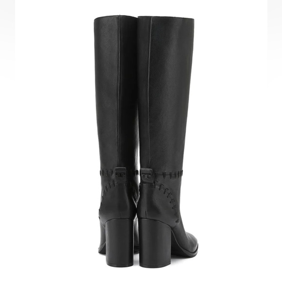 NIB Tory Burch Contraire 90mm Boot Golf Napa Black Size 10.5 Style 42750 - Picture 2 of 15